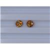 Image 1 : 1.7ct Yellow Tourmaline match pair Round cut