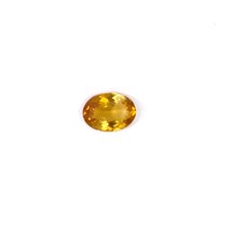 0.90 ct yellow tourmaline oval cut