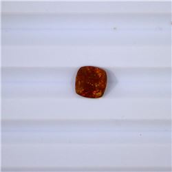 1.52 ct yellow tourmaline cushion cut