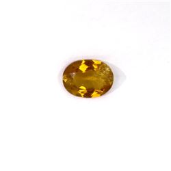 1.01 ct yellow tourmaline oval cut