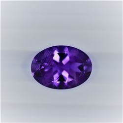 5.01ct Amethyst Oval cut