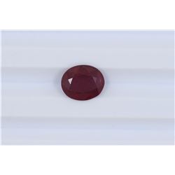 4.57ct  Ruby Oval cut