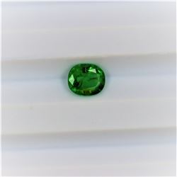 0.77ct Natural Tsavorite Oval cut
