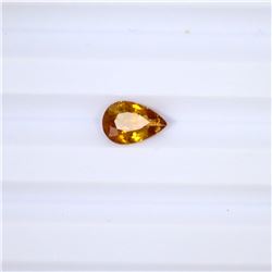 1.04 ct yellow tourmaline pear cut