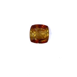 3.33 ct yellow tourmaline cushion cut