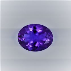 5.59ct Amethyst Oval cut