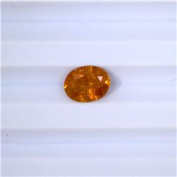 1.53 c yellow tourmaline oval cut