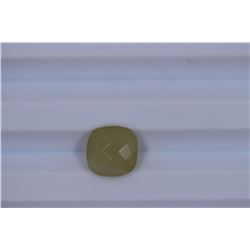 2.84ct Light yellow Chalcedony Cushion cut