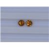 Image 1 : 0.95ct Yellow Tourmaline match pair Round cut