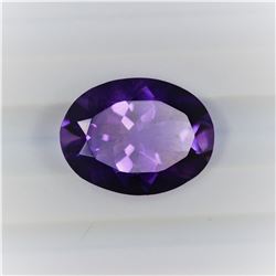 7.26ct Amethyst Oval cut