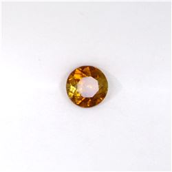 1.14 ct yellow tourmaline round cut