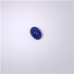 5.91 ct tanzanite cab oval cut