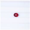 Image 1 : 0.55 ct ruby oval cut