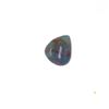 Image 1 : 3.41 ct natural paraiba tourmaline slice pear cut