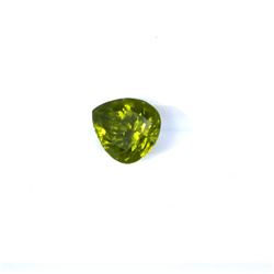 4.76 ct green tourmaline pear cut