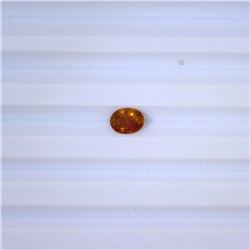 1.08 ct yellow tourmaline oval cut