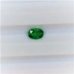 0.66ct Natural Tsavorite Oval cut