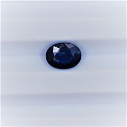 1.87ct Natural Ceylon Blue Sapphire Oval cut