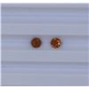 Image 1 : 0.61ct Yellow Tourmaline match pair Round cut