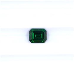 1.98 ct natural chrome tourmaline emerald cut