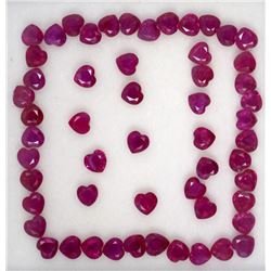 17.13cts Natural Burma Heart Shape Ruby