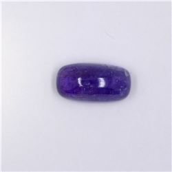 18.38 ct tanzanite cab baguette cut