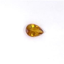 1.15 ct yellow tourmaline pear cut