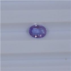 0.99 ct ceylon purple sapphire oval cut