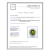 Image 3 : GREEN TOURMALINE OVAL 9.04CT 14K WHITE GOLD RING 5.57GRAM DIAMOND 1.49CT