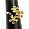 Image 1 : 18K White Gold 4.75gm RING