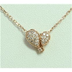 14K Pendant:1.97g/Diamond:0.1ct