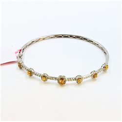 18K White Gold 9.20gm BANGLE
