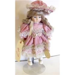 Duck House Porcelain Doll