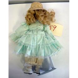 Delton Produce Fine Collectibles Porcelain Doll