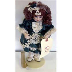 Franklin Heirloom Porcelain Doll