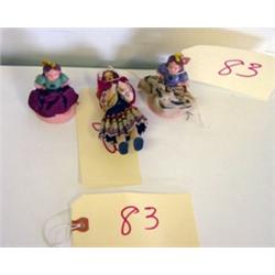 Four Twentieth Century Dolls