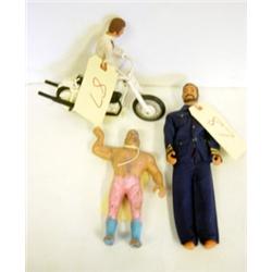 Three Twentieth Century Action Dolls