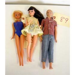 Three Twentieth Century Dolls