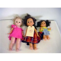 Three Twentieth Century Dolls