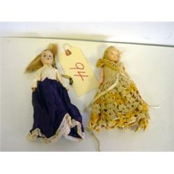 Two 1940s Dolls