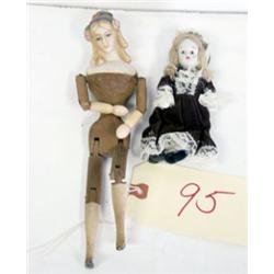 Two 1940s Dolls