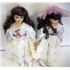 Image 2 : Two Porcelain Twentieth Century Dolls