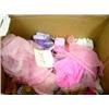 Image 1 : Box of Assorted Doll Clothes and Accessories