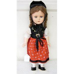 1940's Hard plastic german looking doll