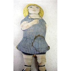 Early 1900's Sykes Advertising Comfort Powder Rag Doll