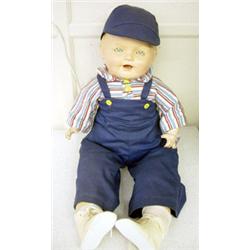 Boy Doll - Composition head / cloth body - Large