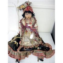 Felt Boudoir Doll - Early 20th C. - Lenci?