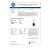 Image 2 : 1.02 CTW Ruby & Diamond Pendant 14K White Gold - REF-12H8A - 14044