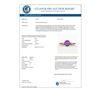 Image 3 : 2 CTW Amethyst Designer Inspired Solitaire Engagement Ring 14K Rose Gold - REF-25X6T - 22208