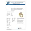 Image 3 : 3.53 CTW Princess VS/SI Diamond Micro Pave 3 Stone Ring 18K Yellow Gold - REF-618Y2K - 37177
